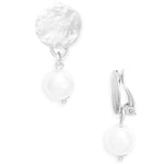 E70613 Perle blanche - à clipser - Karine Sultan - Vignette | Karine Sultan