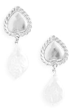 E72707 Boucles d'oreilles clous cœurs - Karine Sultan - Vignette | Karine Sultan