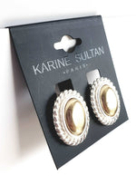 E62092 Boucles d'oreilles clips - Karine Sultan - Vignette | Karine Sultan