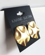 E68037 Boucles d'oreilles clips - Karine Sultan - Vignette | Karine Sultan