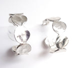 E70012 Boucles d'oreilles Créoles Mini Coin - Karine Sultan - Vignette | Karine Sultan