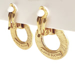 E71086 Boucles d'oreilles clips heurtoir martelé - Karine Sultan - Vignette | Karine Sultan