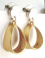 E54012 Boucles d'oreilles Métaux mixtes - Karine Sultan - Vignette | Karine Sultan