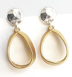 E54012 Boucles d'oreilles Métaux mixtes - Karine Sultan - Vignette | Karine Sultan