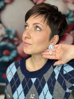 E72707 Boucles d'oreilles clous cœurs - Karine Sultan - Vignette | Karine Sultan