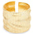 B62062 Bracelet manchette en cotte de mailles - Karine Sultan - Karine Sultan