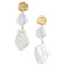 E72517 Boucles d'oreilles pendantes - Karine Sultan - Karine Sultan
