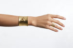 B70551 Bracelet manchette Bourdon - Karine Sultan - Vignette | Karine Sultan