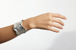 B67081 Bracelet manchette en cotte de mailles - Karine Sultan - Vignette | Karine Sultan