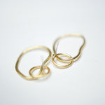 E71040 Boucles d'oreilles pendantes maillons bio - Karine Sultan - Vignette | Karine Sultan