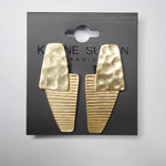 E71066 Boucles d'oreilles clips superposées - Karine Sultan - Vignette | Karine Sultan