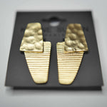 E71066 Boucles d'oreilles clips superposées - Karine Sultan - Vignette | Karine Sultan