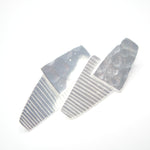 E71066 Boucles d'oreilles clips superposées - Karine Sultan - Vignette | Karine Sultan