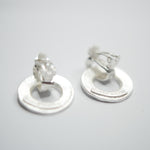 E71086 Boucles d'oreilles clips heurtoir martelé - Karine Sultan - Vignette | Karine Sultan