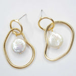 E72512 Boucles d'oreilles pendantes - Karine Sultan - Vignette | Karine Sultan