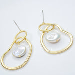 E72512 Boucles d'oreilles pendantes - Karine Sultan - Vignette | Karine Sultan