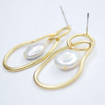 E72512 Boucles d'oreilles pendantes - Karine Sultan - Vignette | Karine Sultan