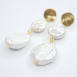 E72517 Boucles d'oreilles pendantes - Karine Sultan - Vignette | Karine Sultan