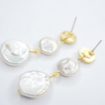 E72517 Boucles d'oreilles pendantes - Karine Sultan - Vignette | Karine Sultan