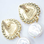 E72707 Boucles d'oreilles clous cœurs - Karine Sultan - Vignette | Karine Sultan