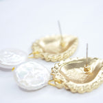 E72707 Boucles d'oreilles clous cœurs - Karine Sultan - Vignette | Karine Sultan