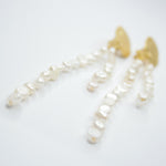 E75508 Boucles d'oreilles clips Goutte de Neige - Karine Sultan - Vignette | Karine Sultan