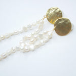 E75508 Boucles d'oreilles clips Goutte de Neige - Karine Sultan - Vignette | Karine Sultan