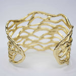 B56005 Bracelet Manchette ajourée - Karine Sultan - Vignette | Karine Sultan