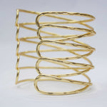 B61047 Bracelet Manchette Fil - Karine Sultan - Vignette | Karine Sultan