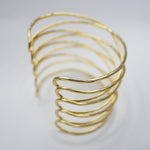 B61047 Bracelet Manchette Fil - Karine Sultan - Vignette | Karine Sultan