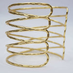 B61047 Bracelet Manchette Fil - Karine Sultan - Vignette | Karine Sultan