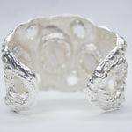 B74620 Bracelet manchette texturée perle - Karine Sultan - Vignette | Karine Sultan