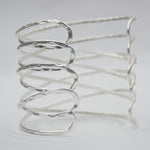 B61047 Bracelet Manchette Fil - Karine Sultan - Vignette | Karine Sultan