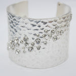 B50596 Bracelet manchette chatoyant - Karine Sultan - Vignette | Karine Sultan