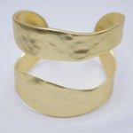 B57016 Bracelet Manchette fendue - Karine Sultan - Vignette | Karine Sultan