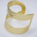 B57016 Bracelet Manchette fendue - Karine Sultan - Vignette | Karine Sultan