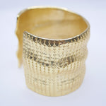 B62062 Bracelet manchette en cotte de mailles - Karine Sultan - Vignette | Karine Sultan