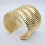 B62062 Bracelet manchette en cotte de mailles - Karine Sultan - Vignette | Karine Sultan