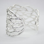 B56005 Bracelet Manchette ajourée - Karine Sultan - Vignette | Karine Sultan