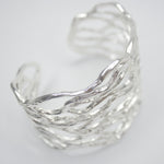 B56005 Bracelet Manchette ajourée - Karine Sultan - Vignette | Karine Sultan