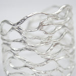 B56005 Bracelet Manchette ajourée - Karine Sultan - Vignette | Karine Sultan