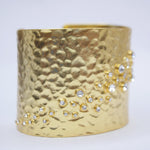 B50596 Bracelet manchette chatoyant - Karine Sultan - Vignette | Karine Sultan