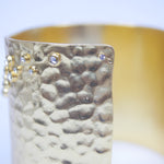 B50596 Bracelet manchette chatoyant - Karine Sultan - Vignette | Karine Sultan