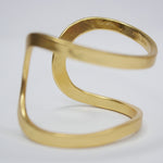 B61045 Bracelet Manchette fendue minimaliste - Karine Sultan - Vignette | Karine Sultan