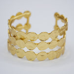 B70721 Bracelet manchette mini pièce - Karine Sultan - Vignette | Karine Sultan