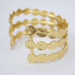 B70721 Bracelet manchette mini pièce - Karine Sultan - Vignette | Karine Sultan