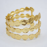 B70721 Bracelet manchette mini pièce - Karine Sultan - Vignette | Karine Sultan