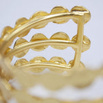 B70721 Bracelet manchette mini pièce - Karine Sultan - Vignette | Karine Sultan