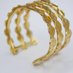 B70721 Bracelet manchette mini pièce - Karine Sultan - Vignette | Karine Sultan