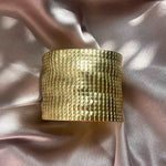 B62062 Bracelet manchette en cotte de mailles - Karine Sultan - Vignette | Karine Sultan